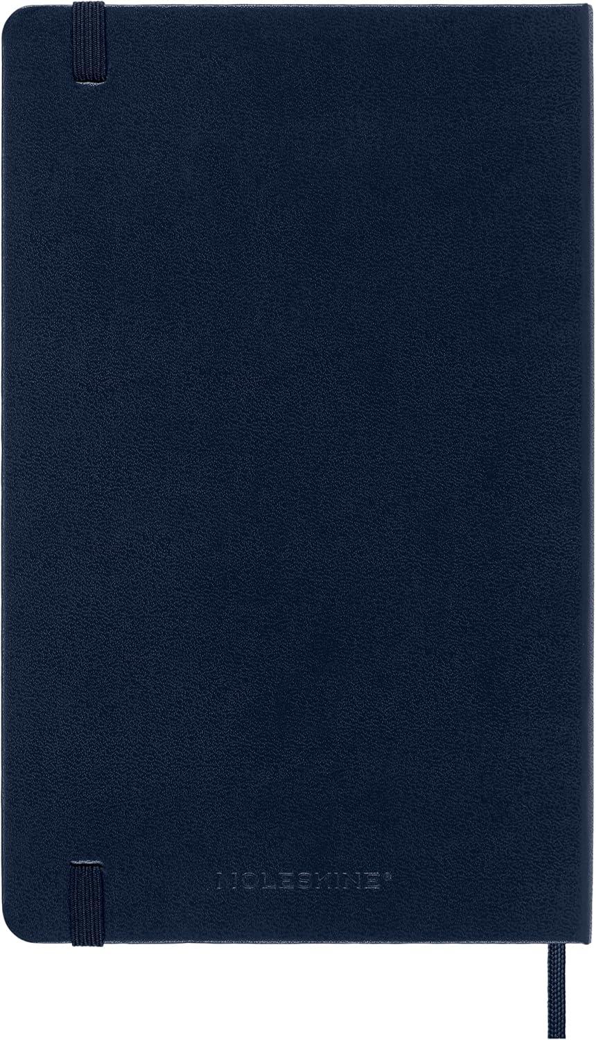 imageMoleskine Classic Notebook Large Dotted Blue Sapphire Hard Cover 5 x 825