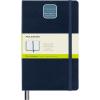 imageMoleskine Classic Expanded Notebook Hard Cover Large 5 x 825 PlainBlank Sapphire Blue 400 Pages