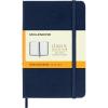 imageMoleskine Classic Notebook Hard Cover Pocket 35 x 55 RuledLined Sapphire Blue 192 Pages