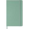 imageMoleskine Colored Patterned Notebook Hard Cover Large 5 x 825 RuledLined Sage Green 240 Pages