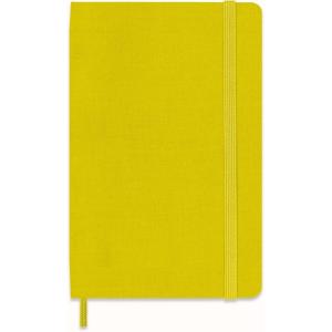Moleskine Classic Notebook, Hard Cover, Pocket (3.5″ x 5.5″) Ruled/Lined, Hay Yellow (Silk), 192 Pages