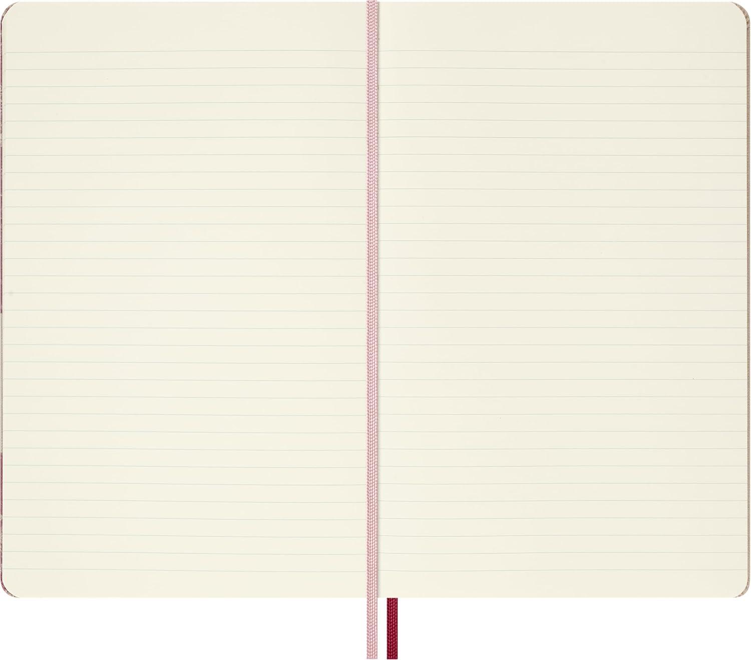 imageMoleskine Limited Edition Sakura 2026 Blossom Notebook Hard Cover Large 5 x 825 RuledLined Pink with Gold Accents 176 pages