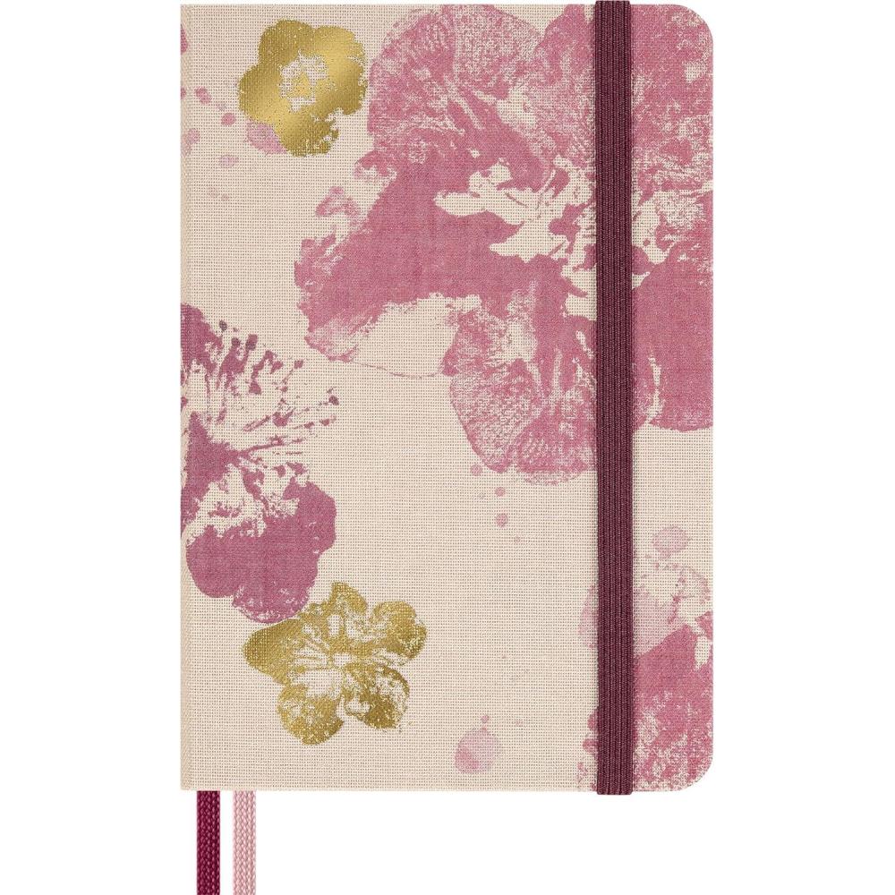 imageMoleskine Limited Edition Sakura 2026 Blossom Notebook Hard Cover Pocket 35 x 55 RuledLined Pink with Gold Accents 160 pages