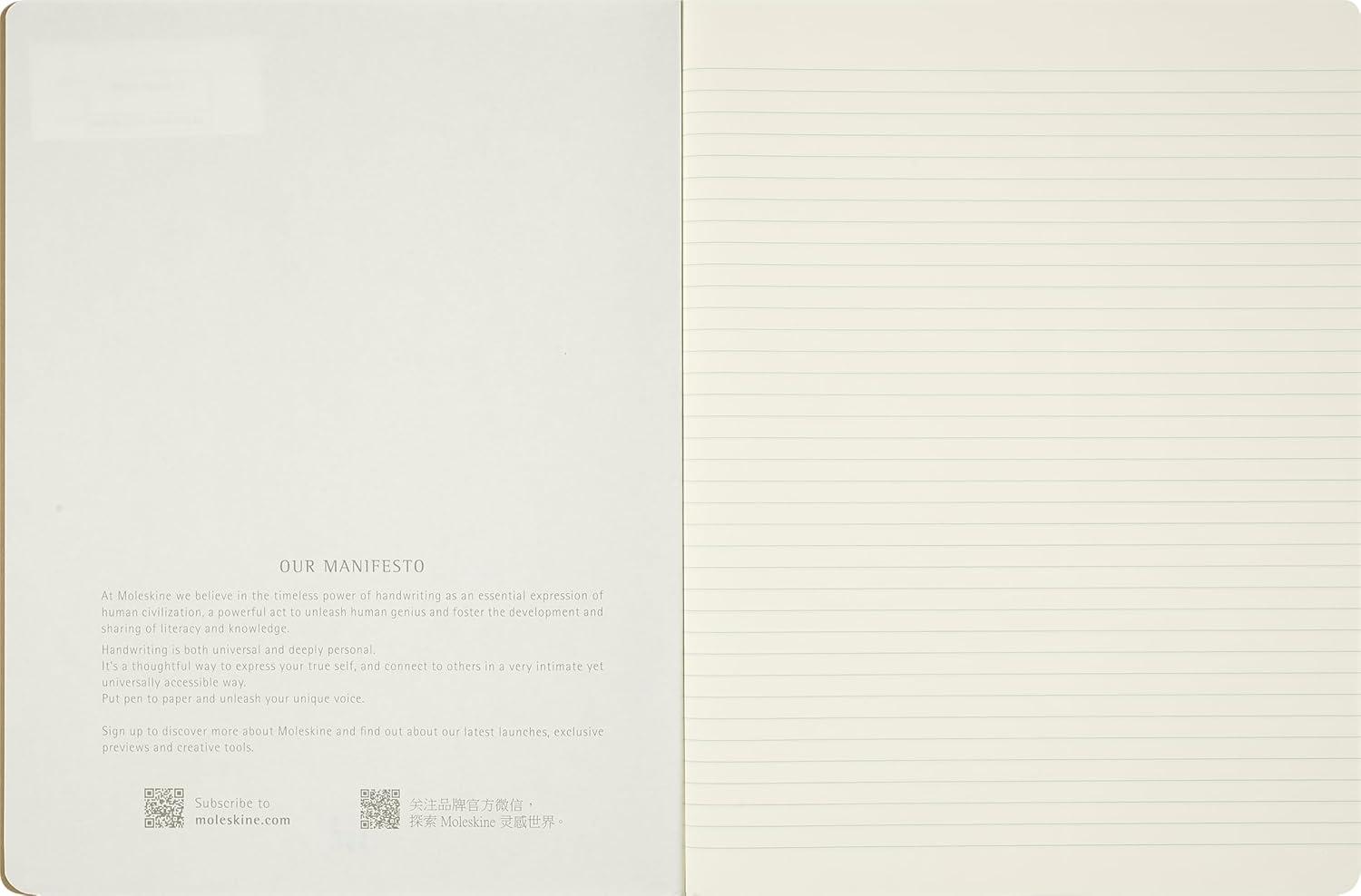 imageMoleskine Limited Edition The Lord of the Rings Cahier Journals Set of 3 Soft Cover XL 75 x 975 RuledLined 120 Pages