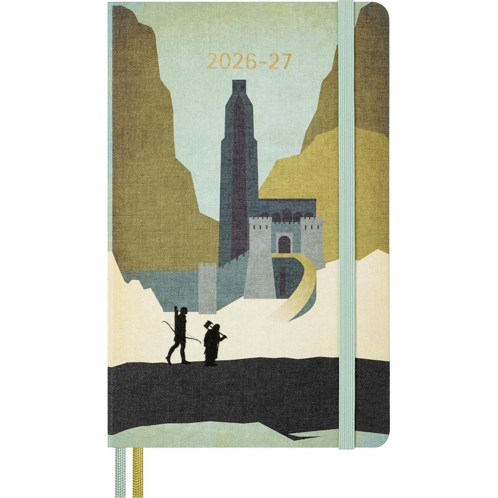 imageMoleskine Limited Edition The Lord of the Rings 20262027 Weekly Planner 18 Month Jul 2026Dec 2027 Hard Cover Large 5 x 825 Legolas amp Gimli 208 Pages