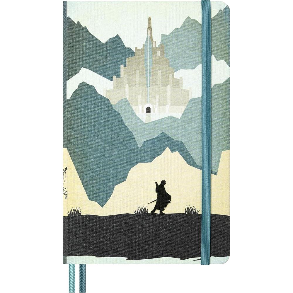 imageMoleskine Limited Edition The Lord of the Rings Notebook Hard Cover Large 5 x 825 RuledLined Aragorn Journey Graphic 176 Pages