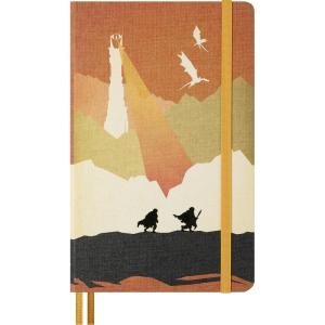 Moleskine Limited Edition The Lord of the Rings Notebook, Hard Cover, Large (5″ x 8.25″), Ruled/Lined, Frodo & Sam Journey Graphic, 176 Pages