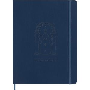 Moleskine Limited Edition The Lord of the Rings Notebook, Soft Cover, XL (7.5″ x 9.75″), Ruled/Lined, Doors of Durin Graphic, 192 Pages